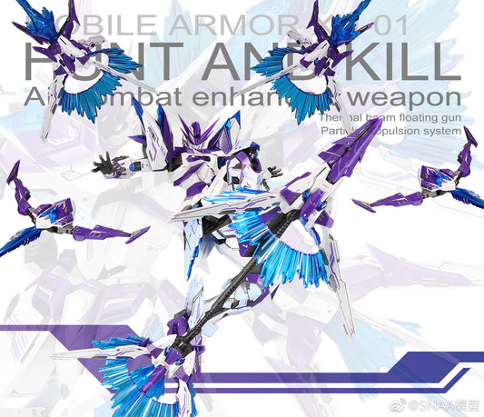 SNAA 1/100 Hunter Falcon Soul Awakening Ver. XH-01 Astral Soul Model Kits