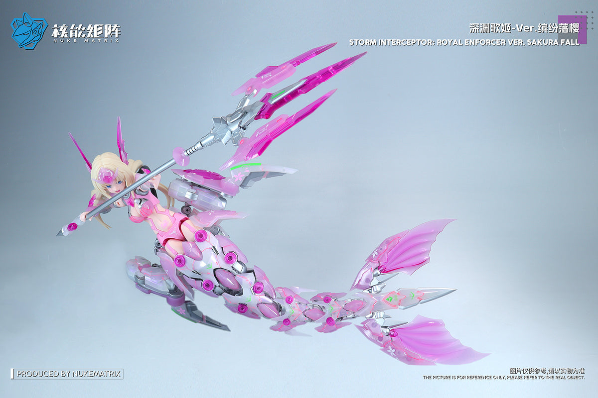 NUKE MATRIX Siren Storm Interceptor: Royal Enforcer Ver. Sakura Fall CF04 Limited Edition Model Kit