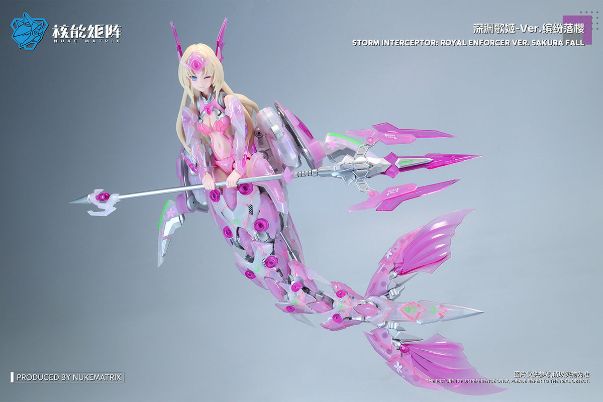 NUKE MATRIX Siren Storm Interceptor: Royal Enforcer Ver. Sakura Fall CF04 Limited Edition Model Kit