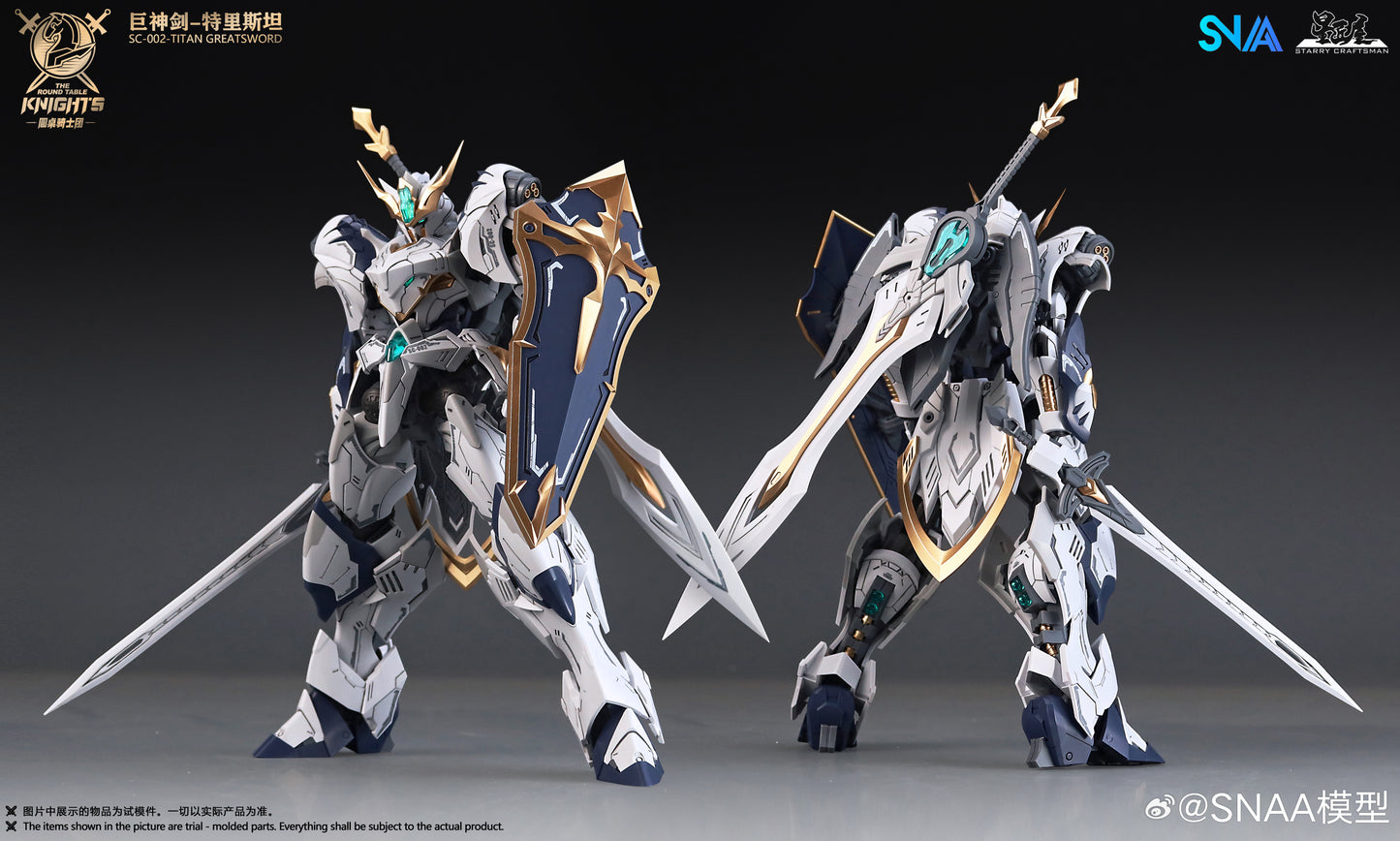 SNAA 1/144 Titan Greatsword Tristan SC-002 Model Kits