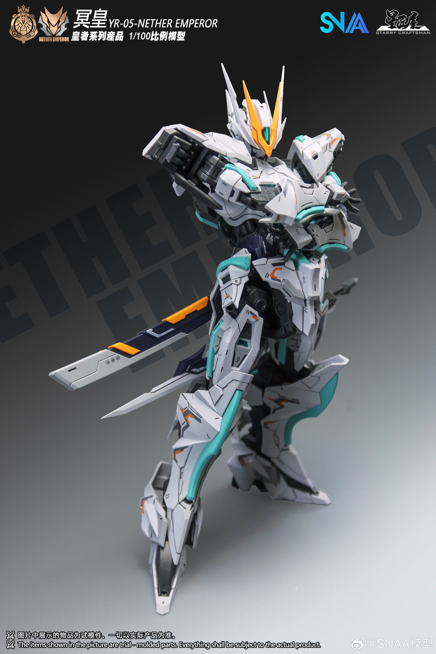 SNAA 1/100 Nether Emperor (A.P. Type) YR-05 Model Kits