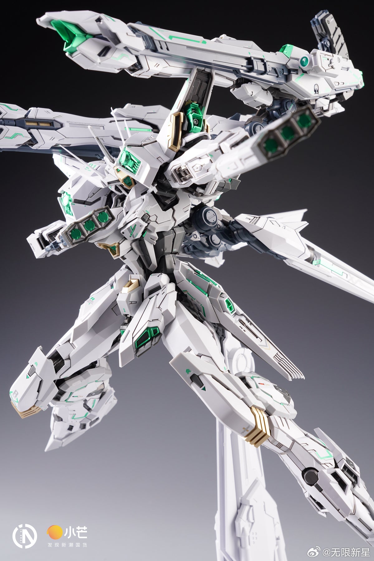 IN ERA+ Ruling Limited Green/White Edition Perfaction Metal Design 1/100 Model Kit