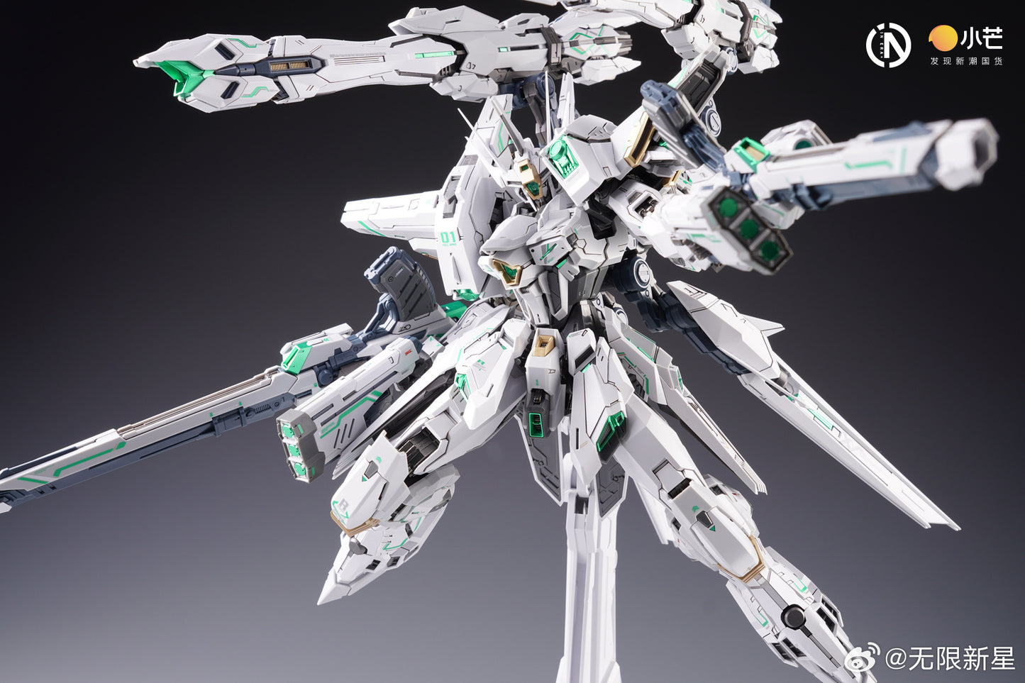 IN ERA+ Ruling Limited Green/White Edition Perfaction Metal Design 1/100 Model Kit
