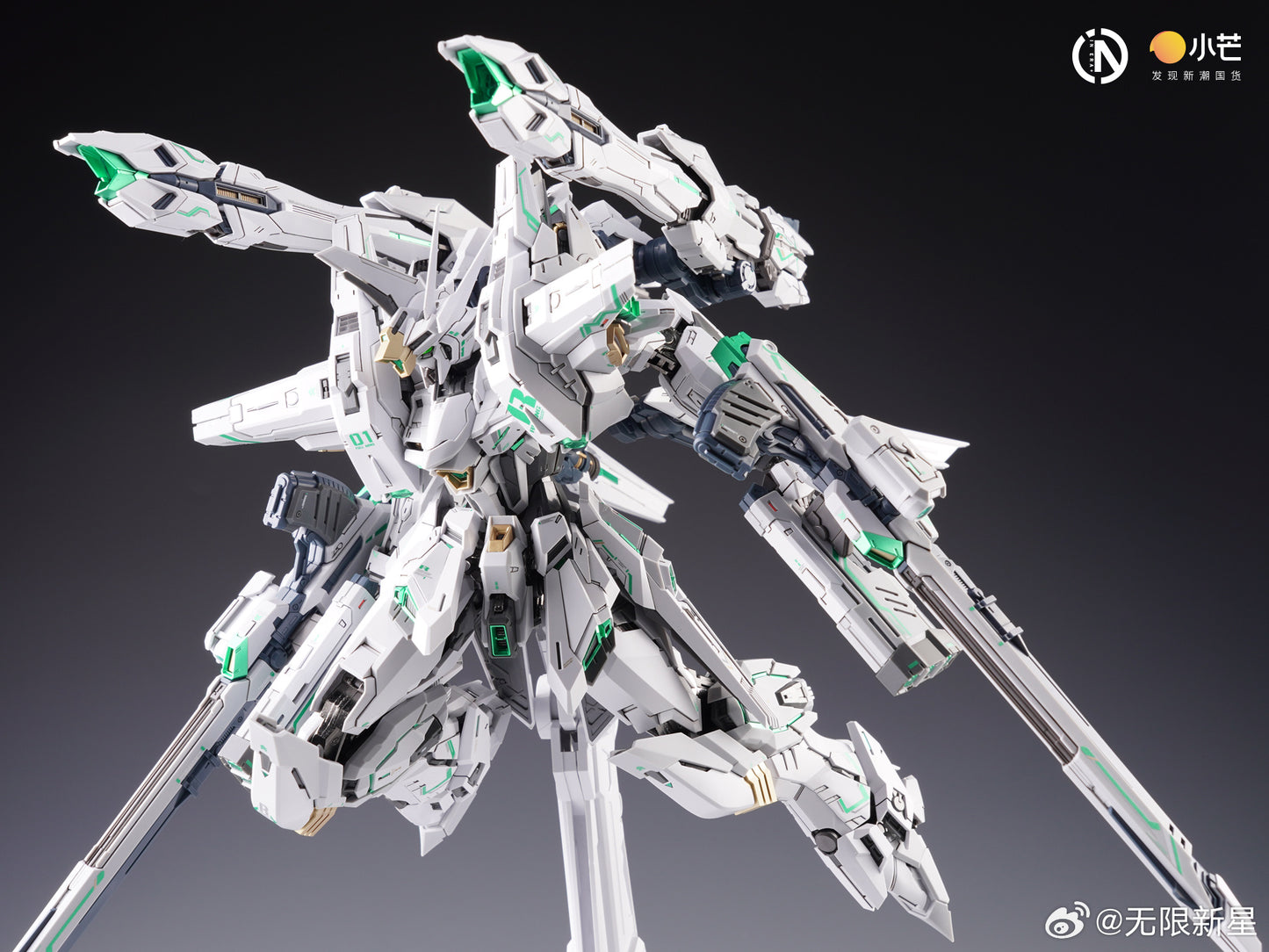 IN ERA+ Ruling Limited Green/White Edition Perfaction Metal Design 1/100 Model Kit