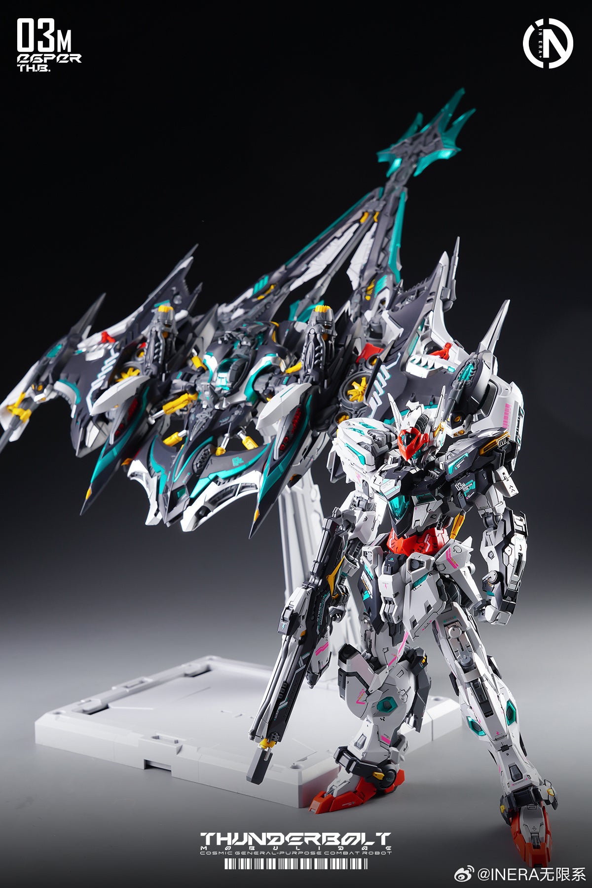 IN ERA+ RMD Thunderbolt Mobulidae Manta Ray REAL MINUTIA DESIGNS Model Kit