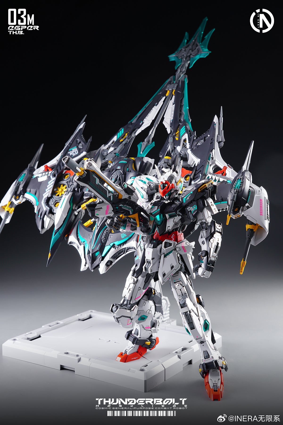 IN ERA+ RMD Thunderbolt Mobulidae Manta Ray REAL MINUTIA DESIGNS Model Kit