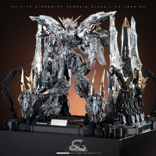 [Arrived] Infinite Dimension Nemesis-Mechanical Clear Edition 1/100 RT-002 Model Kit