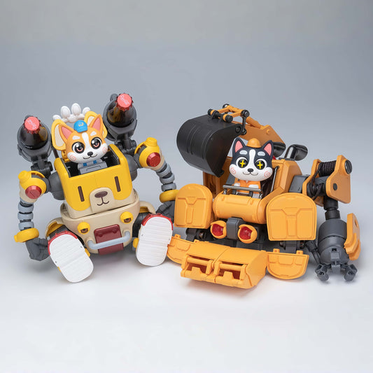 [Arrived] Hemoxian Colaji & Husky "Meow! Woof! Secret Service" Model Kits