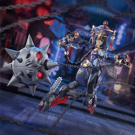 Hemoxian Jiu Lian 1/12 Reverberation of Medta Zombie Girl-Model Kit