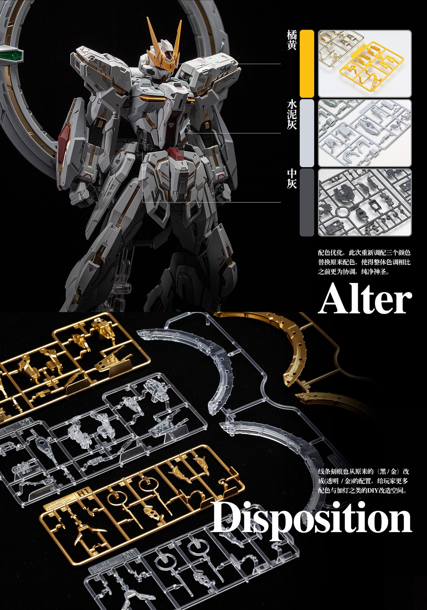 SUPREME EVOLUTION Eternal Star Glory 1/100 Model Kit (Not First Batch) Model Kits