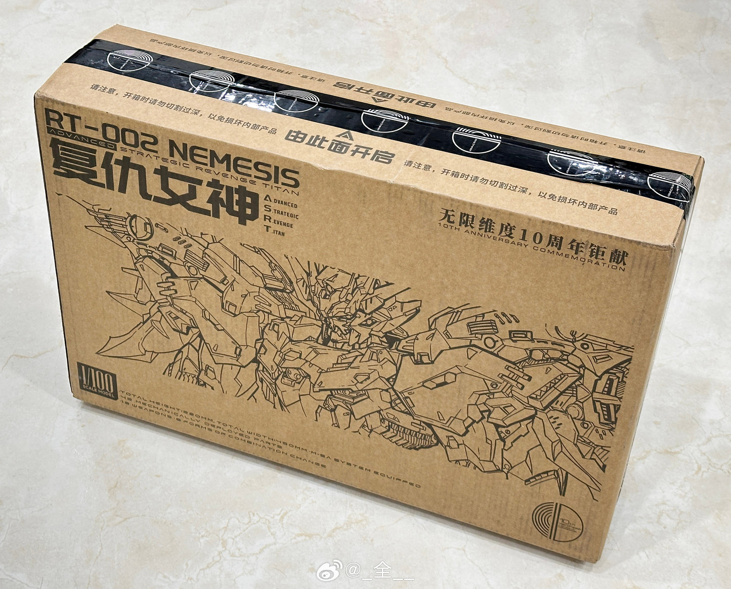 Infinite Dimension Nemesis RT-002 Model Kit