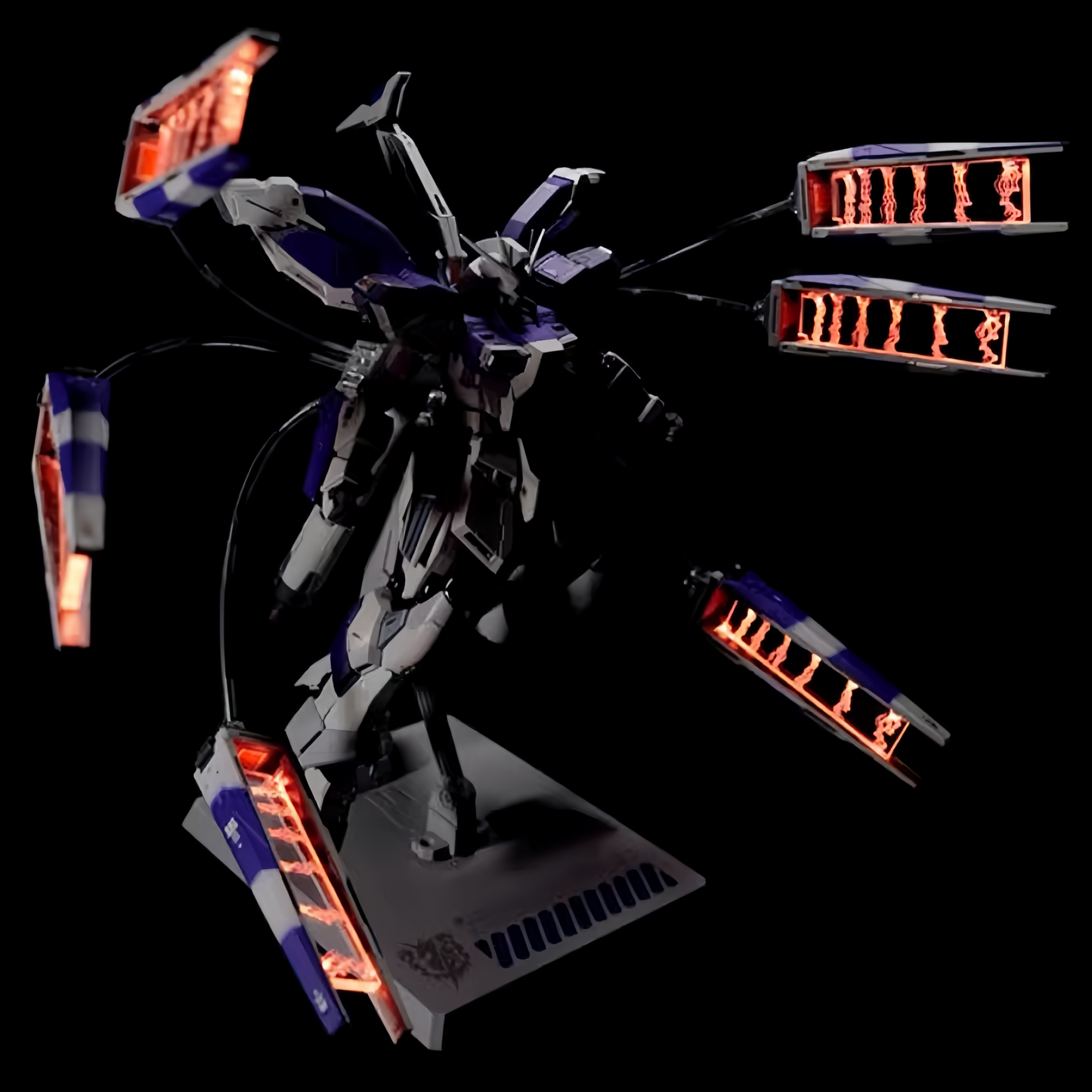 Kosmos RGB Lighting Kit for MG 1/100 ν/Hi-ν Gundam Ver.Ka Nu/Hi-Nu  Model Kits Accessories