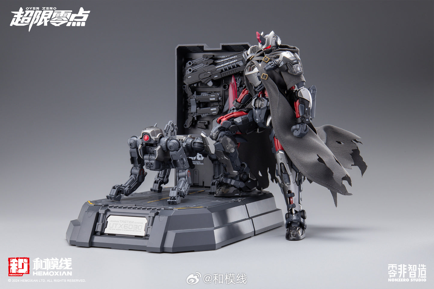 Hemoxian Tastier Fist Batch 1/10 NonZero Studio UTX-6030 Over Zero Series(with First Batch Bonus)