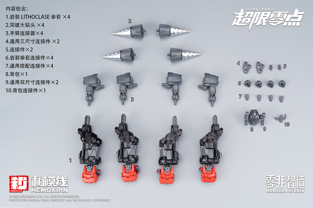 Hemoxian 1/10 Over Zero Series BAKI Accessory Expansion Pack