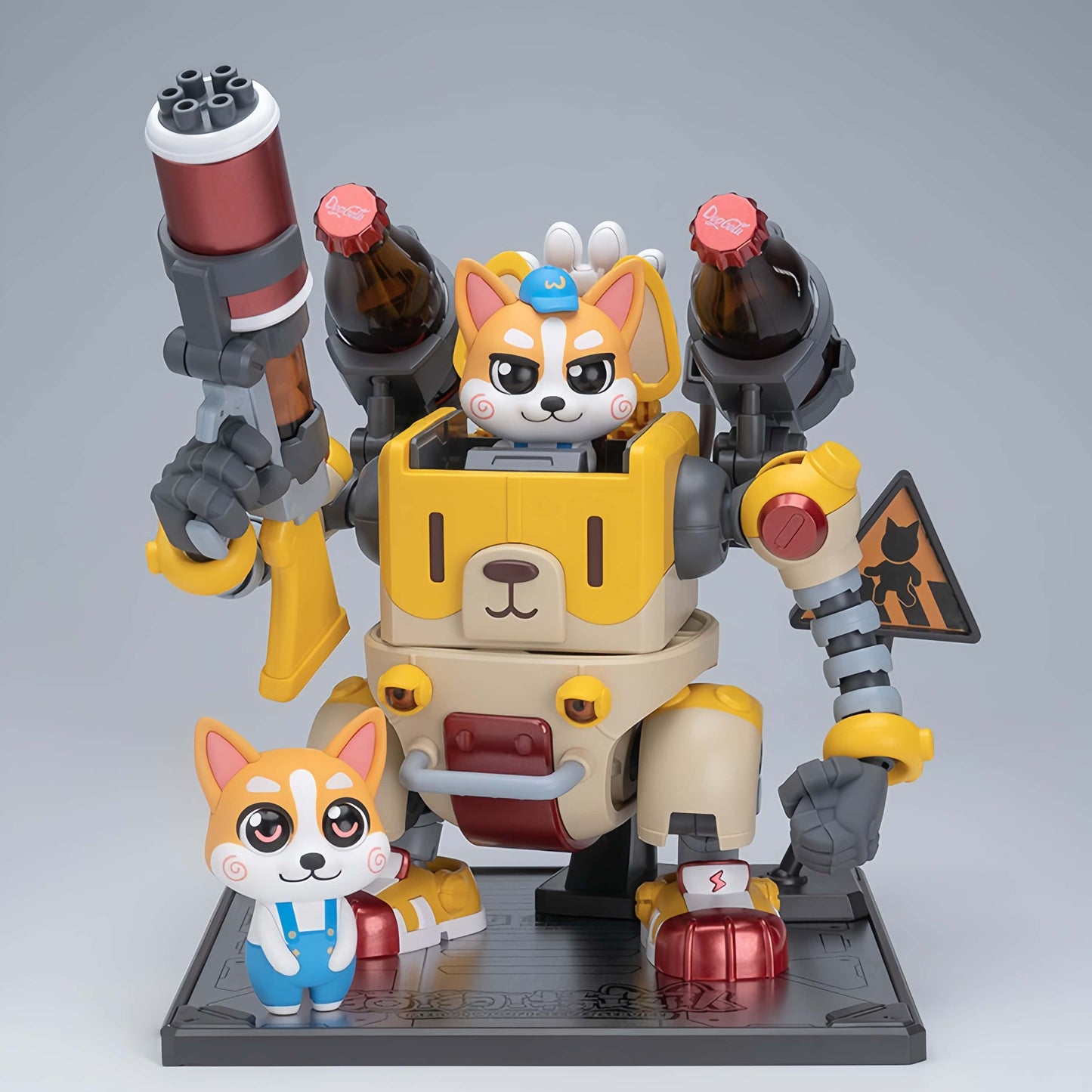 [Arrived] Hemoxian Colaji & Husky "Meow! Woof! Secret Service" Model Kits