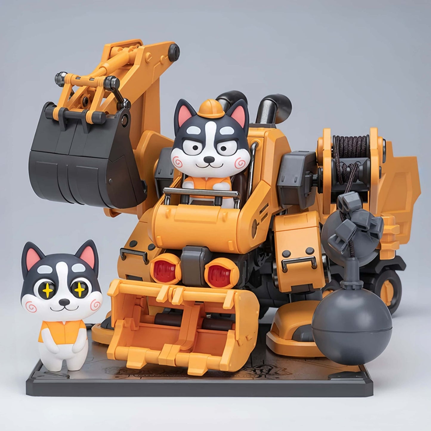 [Arrived] Hemoxian Colaji & Husky "Meow! Woof! Secret Service" Model Kits