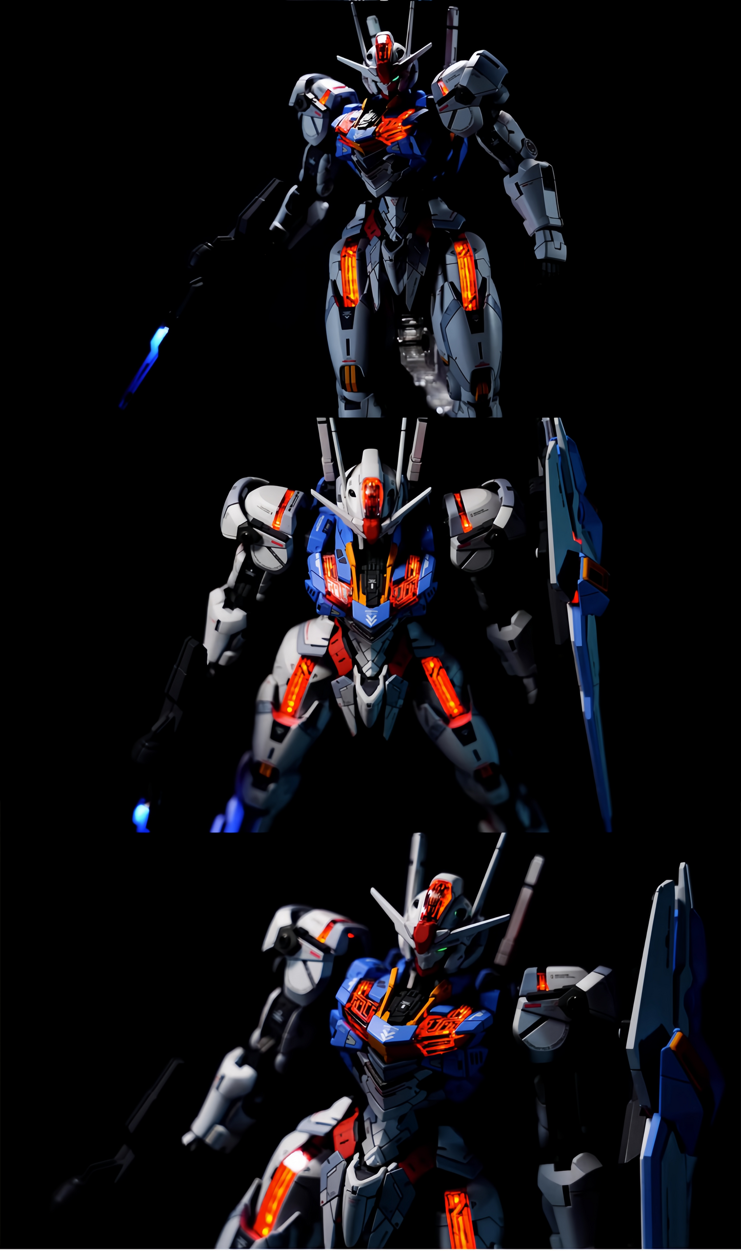 KOSMOS RGB Lighting Kit for FM Gundam Aerial 1/100  Model Kits Accessories