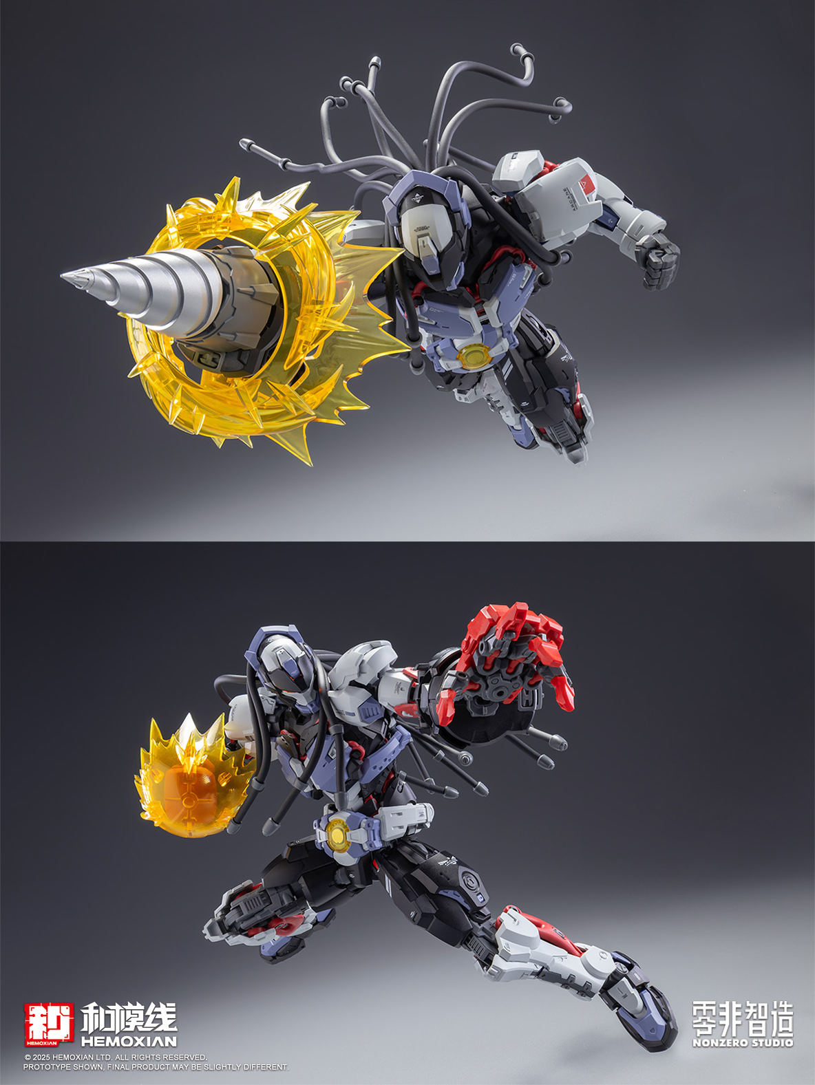 HEMOXIAN Baki/Nukes Over Zero Series 1/10 NONZERO STUDIO Model Kit