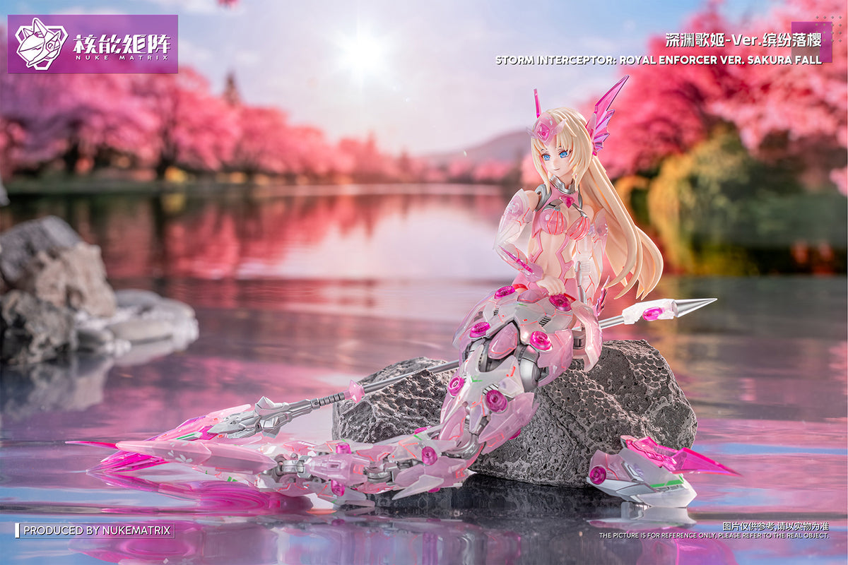 NUKE MATRIX Siren Storm Interceptor: Royal Enforcer Ver. Sakura Fall CF04 Limited Edition Model Kit