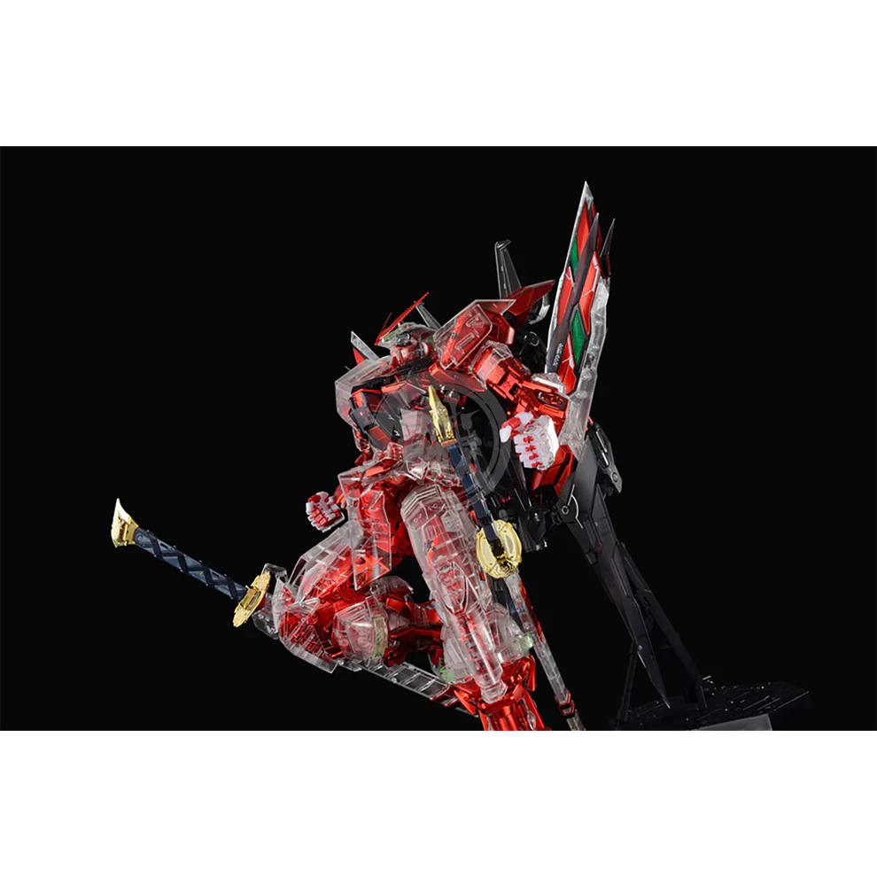Bandai PG Gundam Astray Red Frame Kai [Clear Armor Chrome Frame Ver.] Model Kits