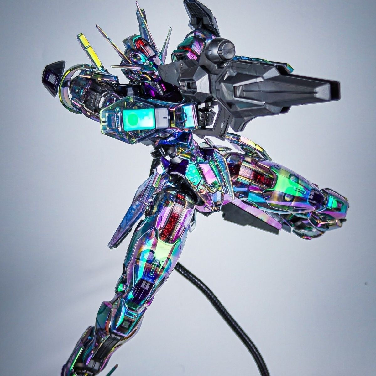 KL Model FM Gundam Aerial 1/100 Holographic Clear Version Model Kits