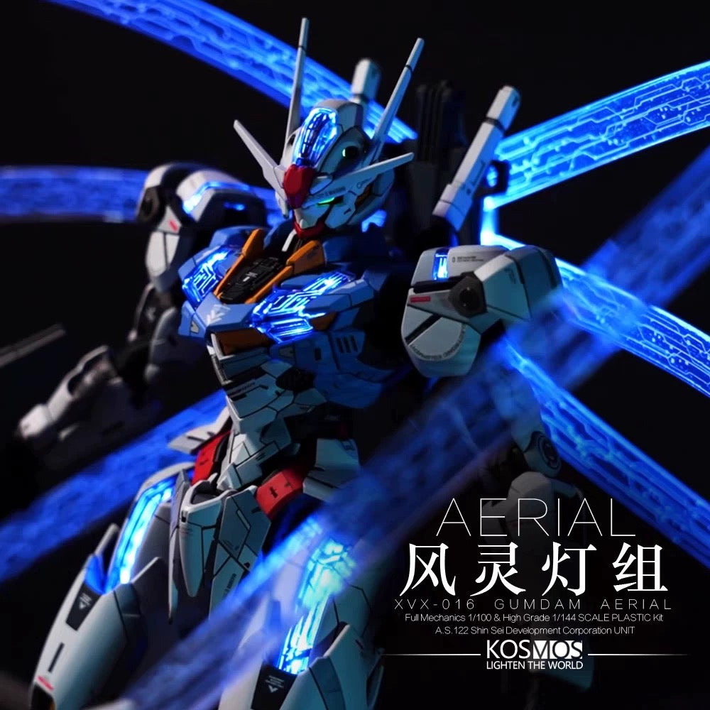 KOSMOS RGB Lighting Kit for FM Gundam Aerial 1/100  Model Kits Accessories