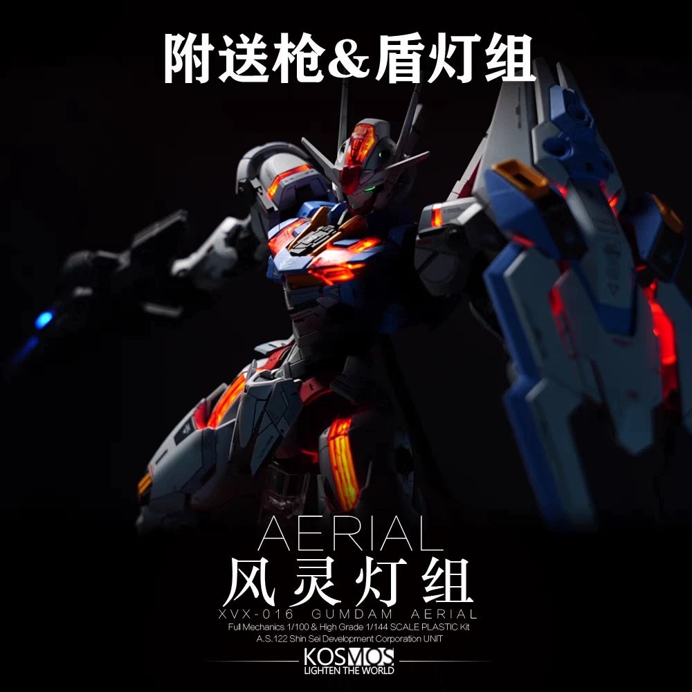 KOSMOS RGB Lighting Kit for FM Gundam Aerial 1/100  Model Kits Accessories