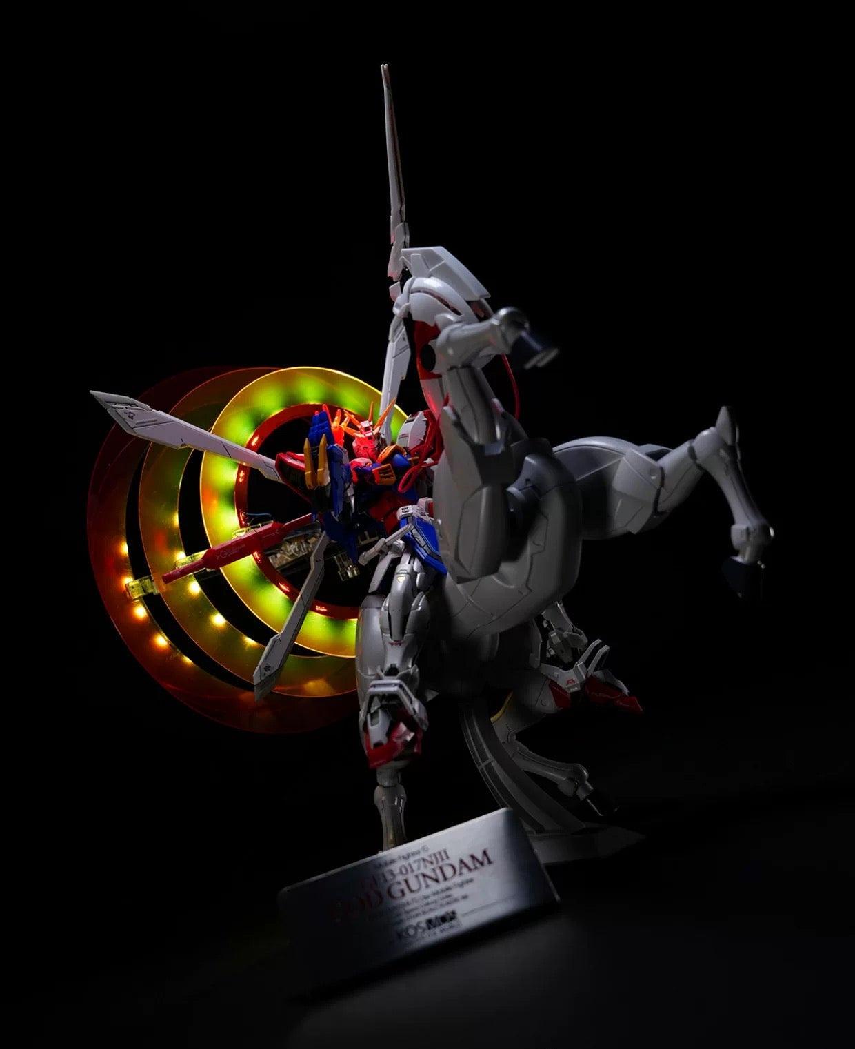 KOSMOS RGB Lighting Kit for 1/144 GOD Gundam GF13-017NJII Model Kits Accessories