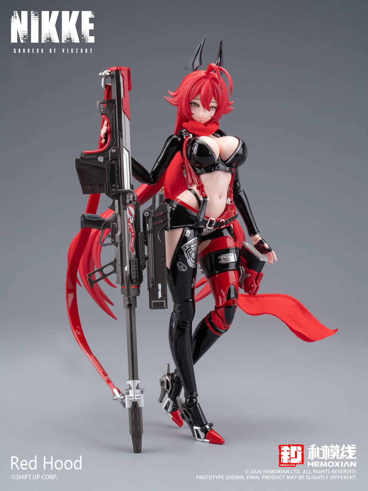 (Pre-Order) HEMOXIAN Red Hood 1/12 GODDESS OF VICTORY: NIKKE-Full Action Plastic Model Kit