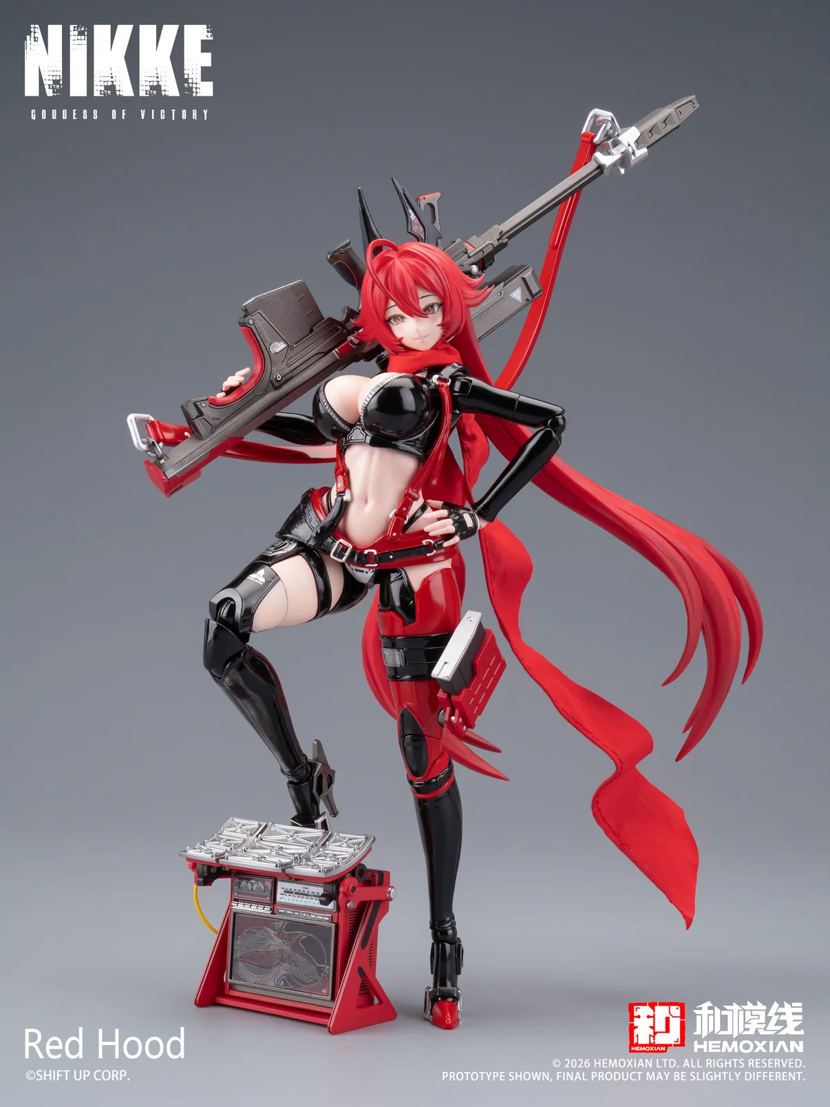 (Pre-Order) HEMOXIAN Red Hood 1/12 GODDESS OF VICTORY: NIKKE-Full Action Plastic Model Kit