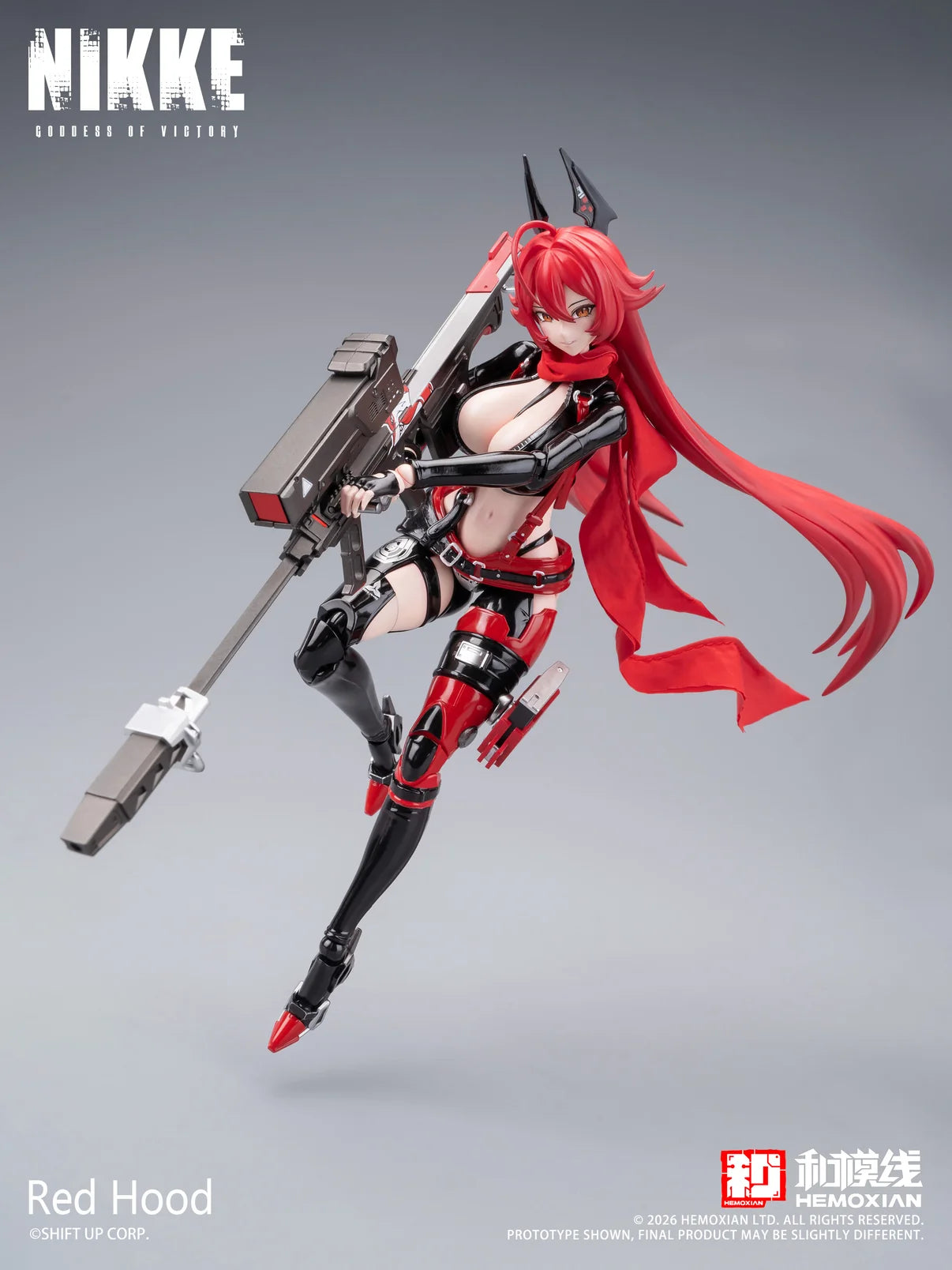 (Pre-Order) HEMOXIAN Red Hood 1/12 GODDESS OF VICTORY: NIKKE-Full Action Plastic Model Kit