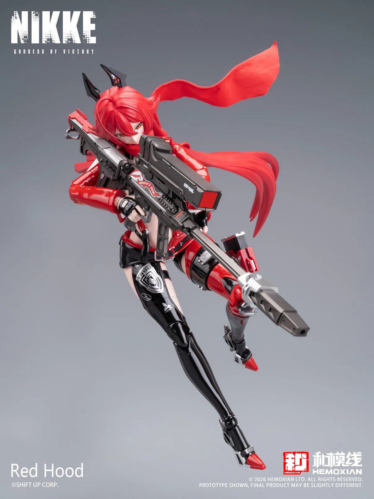 (Pre-Order) HEMOXIAN Red Hood 1/12 GODDESS OF VICTORY: NIKKE-Full Action Plastic Model Kit