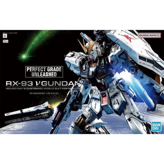 Bandai PG Unleashed Nu Gundam 1/60 RX-93 ν Gundam v Model Kit