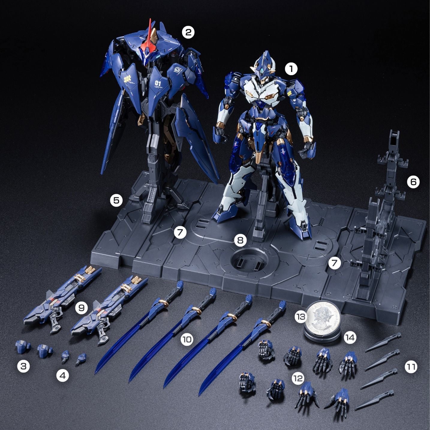 XIAOT DP Escort Agent Ling Yao DP-H01 Burning Steel Heavy Industries Model Kit