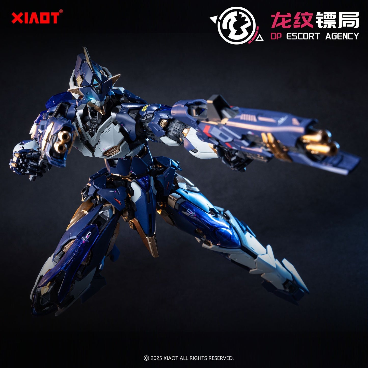 XIAOT DP Escort Agent Ling Yao DP-H01 Burning Steel Heavy Industries Model Kit