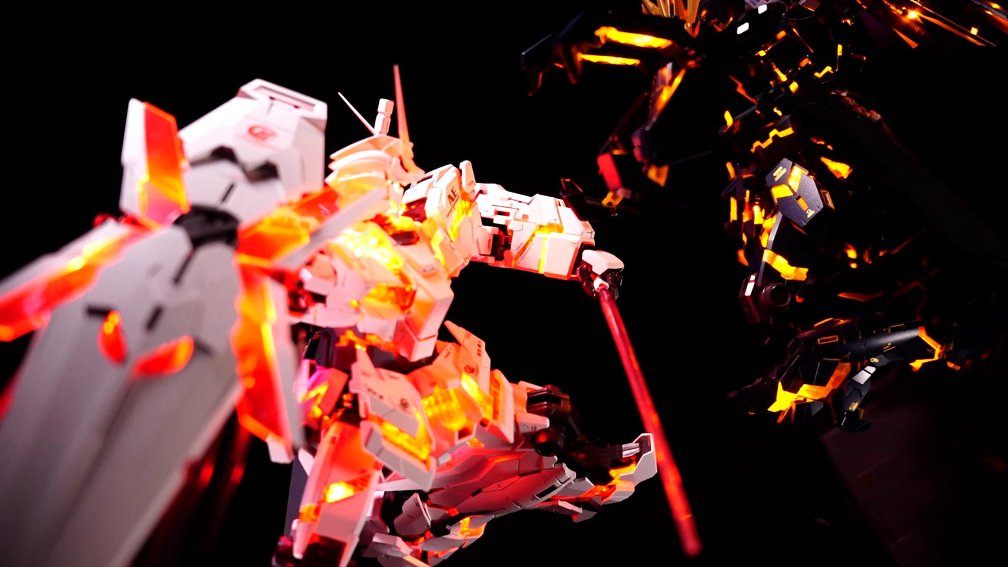 Kosmos Extreme Series Lighting Kit for PG Unicorn Gundam [Main Body+1 Small Shield Light] Model Kits Accessories
