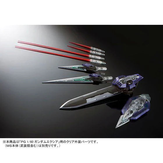 Bandai PG Gundam Exia [Clear Parts] 1/60 Model Kits Accessories