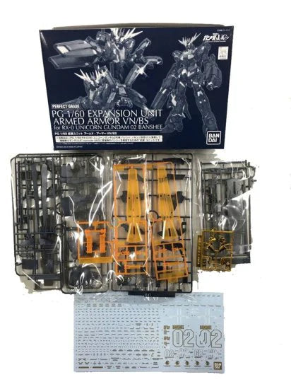 Bandai PG Unicorn Gundam Expansion Unit Armed Armor VN/BS Model Kits Accessories