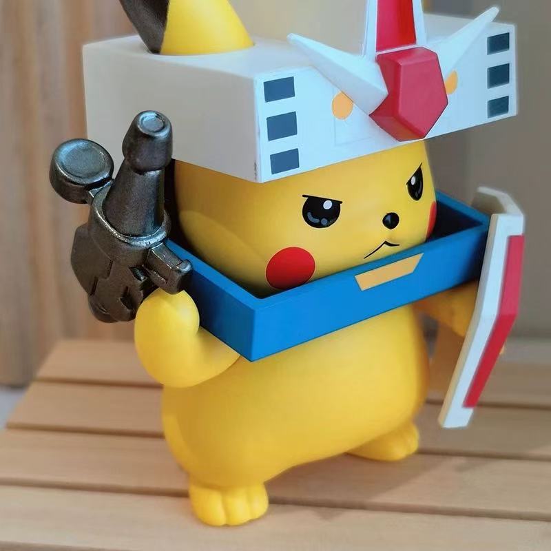 Pokemon X Gundam Blind Box Action Figure (Whole Set of 4)