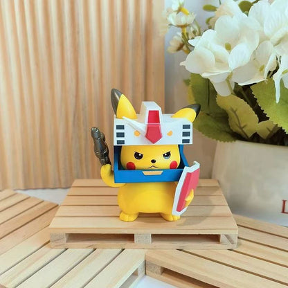 Pokemon X Gundam Blind Box Action Figure (Whole Set of 4)