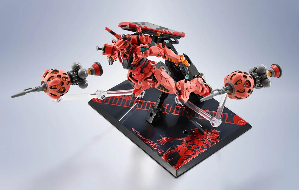 BANDAI Tamashii Metal Robot Spirits SIDE MS Red Gundam "Mobile Suit Gundam GQuuuuuuX" Action Figure